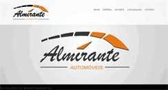Desktop Screenshot of almiranteautomoveis.com.br